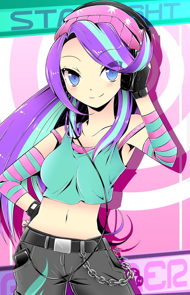 Manga Style by Banzatou - My Little Pony, Mane 6, Sunset Shimmer, Starlight Glimmer, Хуманизация, Аниме, Арт, Длиннопост, Rarity