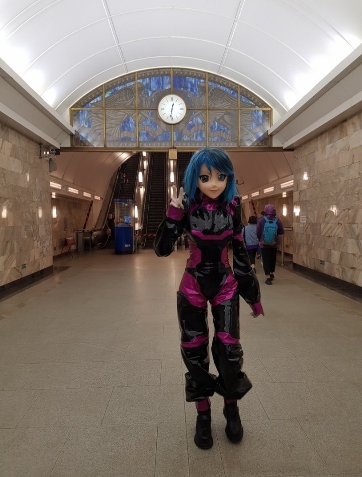 Kawaii Petersburg metro - Metro, Saint Petersburg, Anime, Longpost