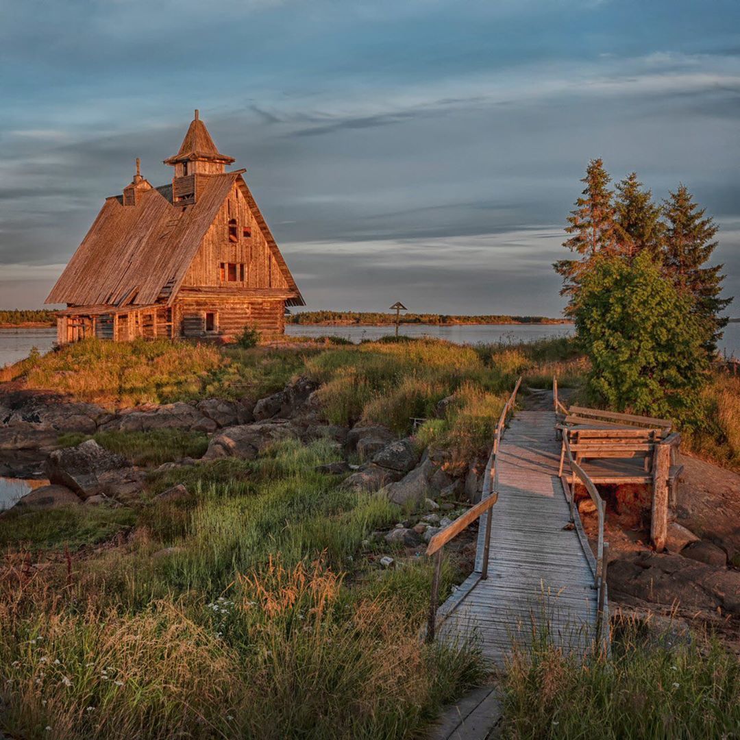 Village Rabocheostrovsk, Kemsky district, Karelia - The photo, Карелия, Nature, Russia, The nature of Russia, Landscape, Longpost