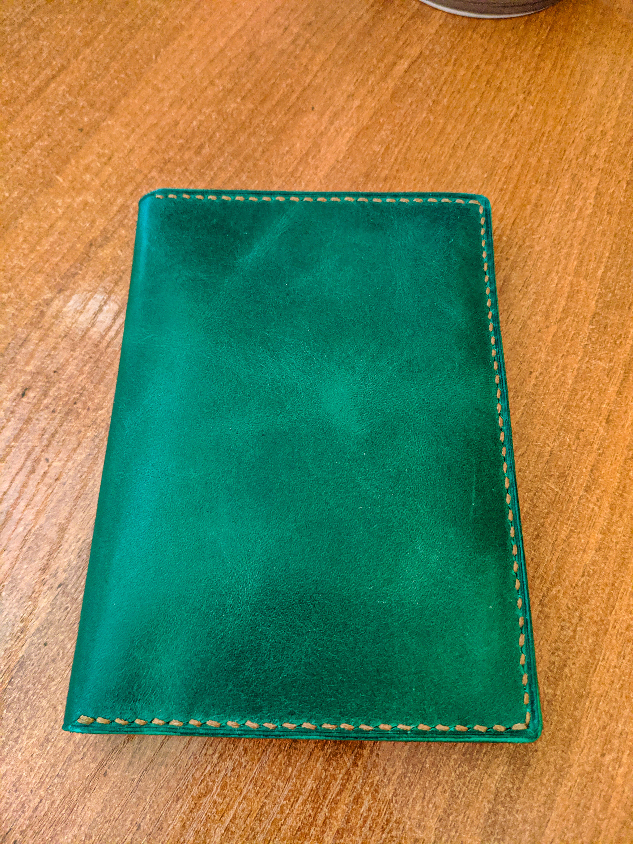 Dockholder or car document holder - My, Purse, Leather products, Handmade, Longpost, Needlework without process