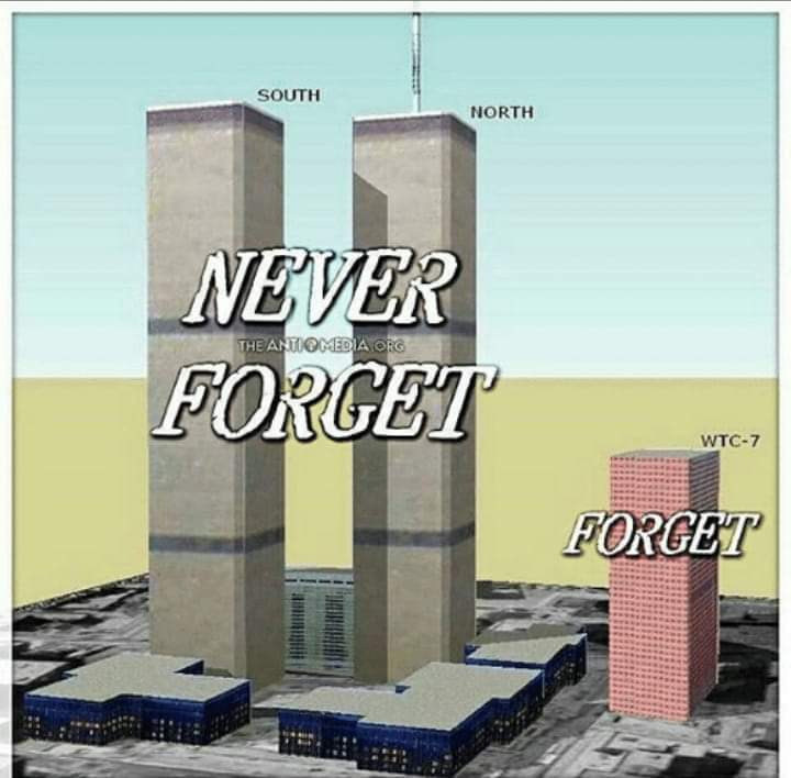 Никогда не забывайте, что 11 сентября 2001 года рухнуло 3 здания ВТЦ, а не  2 | Пикабу
