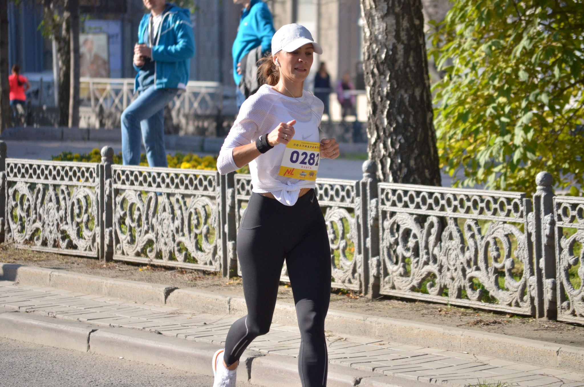 Girls from Raevich's Siberian Half Marathon - Siberia, Novosibirsk, Girls, The race, Half marathon, Sport, Longpost