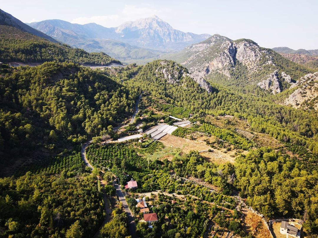 Turkiye from a drone in 4K (Phaselis, Cirali) - My, Drone, Aerial photography, Turkey, Cirali, Video, Longpost