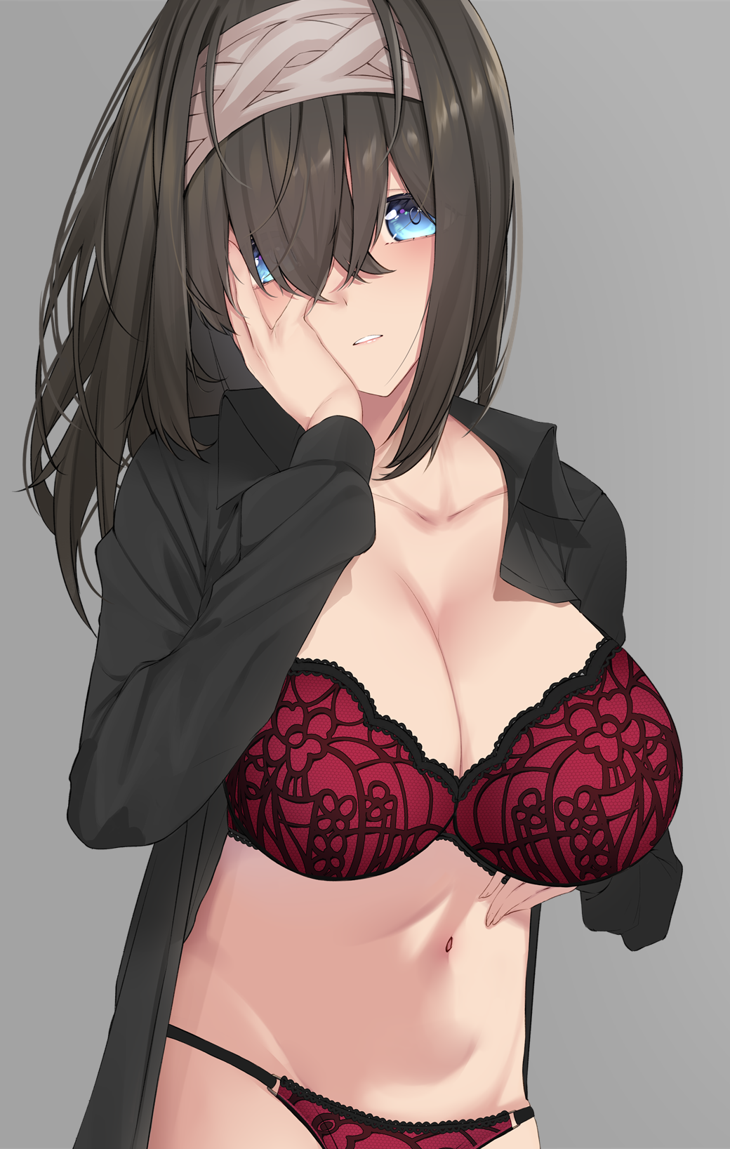 Sagisawa Fumika - NSFW, Аниме, Anime Art, Idolmaster, Idolmaster Cinderella Girls, Sagisawa Fumika, Нижнее белье, Грудь, Панцу