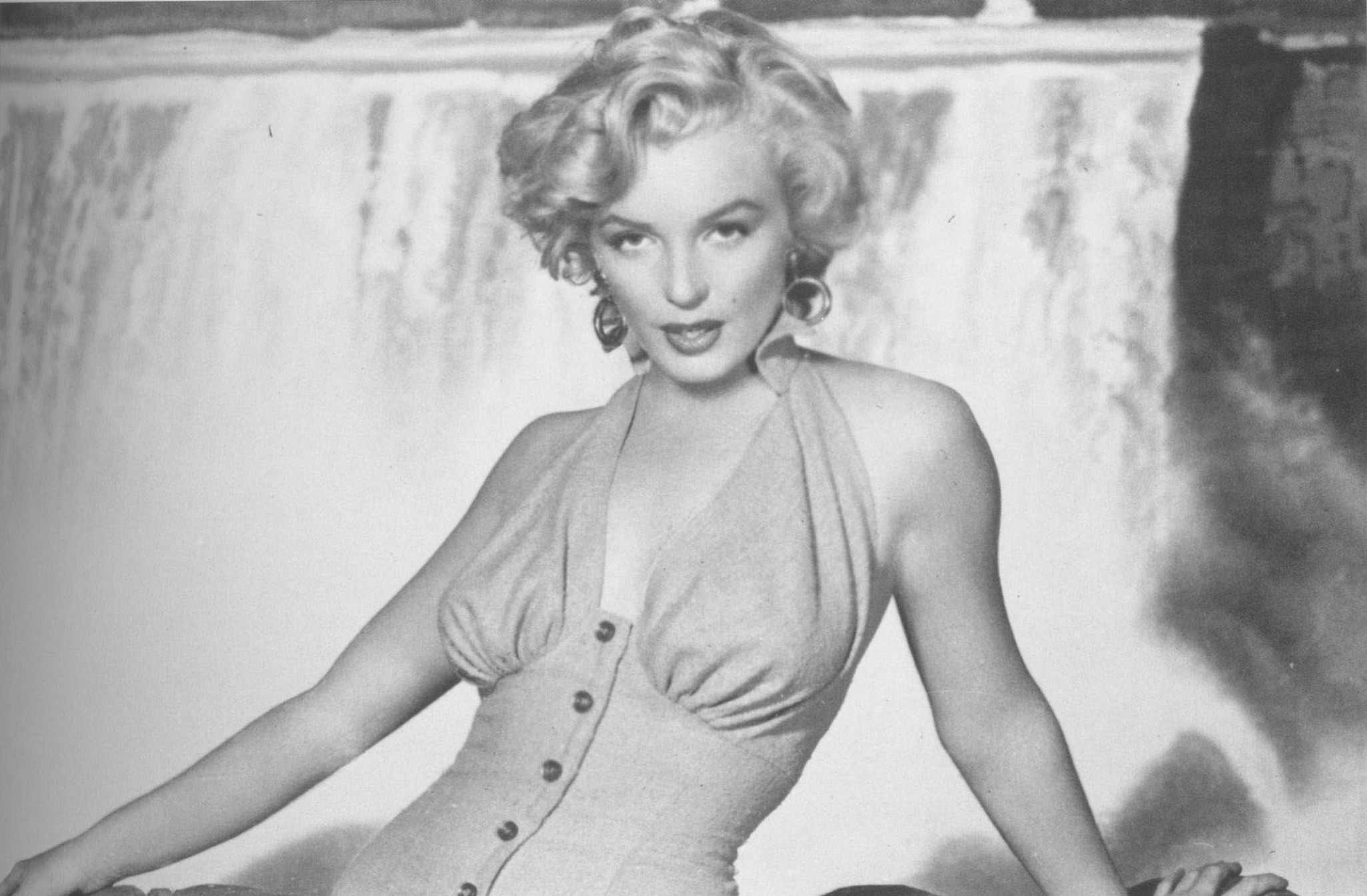 Film Niagara 1953 (XXXVI) Cycle Magnificent Marilyn - 208 - Cycle, Gorgeous, Marilyn Monroe, Actors and actresses, Celebrities, Photos from filming, Movies, Hollywood, USA, Cinema, 1952, 1953, Blonde, Longpost, 20th century, Film Niagara