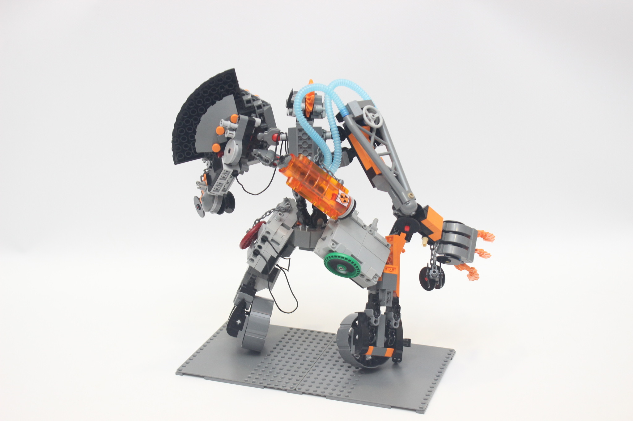 The Scavenger - My, Lego, Mech, Fur, Robot, Longpost