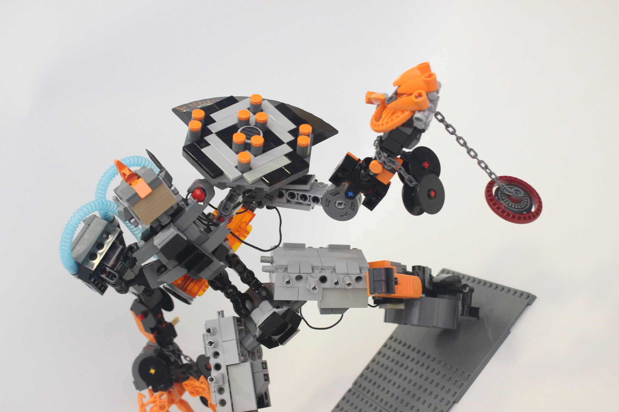 The Scavenger - My, Lego, Mech, Fur, Robot, Longpost