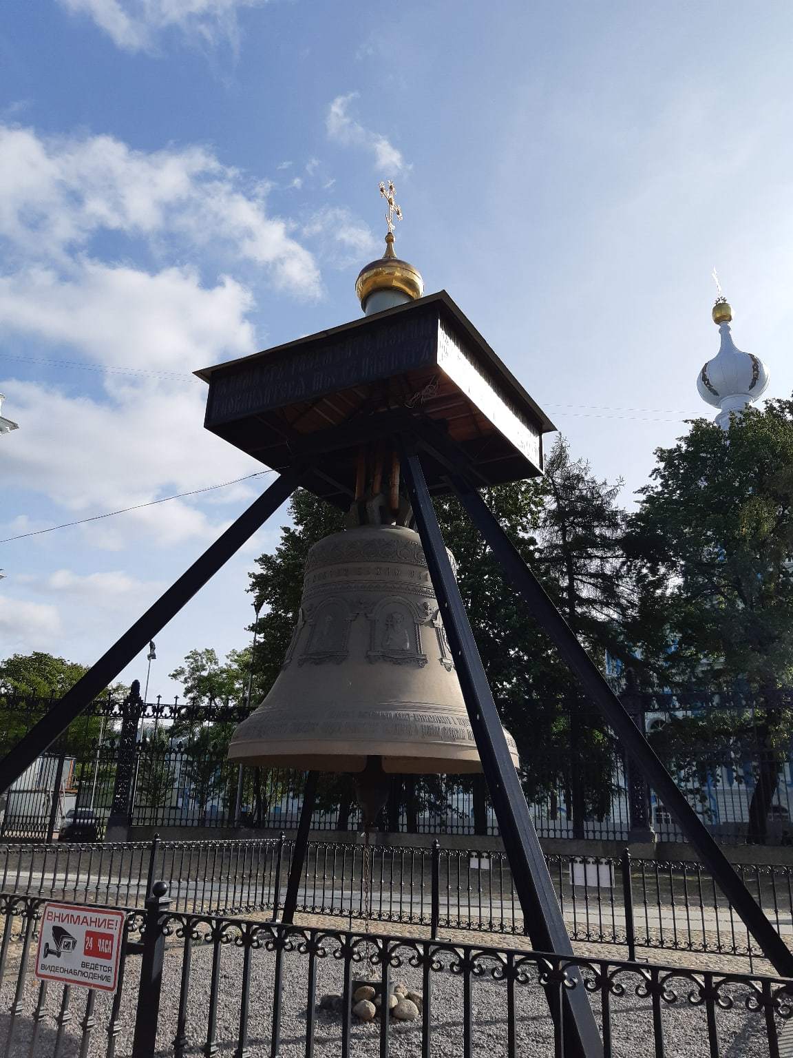 Прогулка вокруг Воскресенского Смольного собора | Пикабу