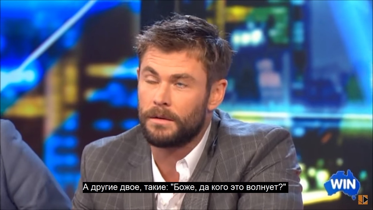 It's simple - Chris Hemsworth, Actors and actresses, Celebrities, Storyboard, Children, Picture with text, Thor, Interview, Parents and children, Longpost