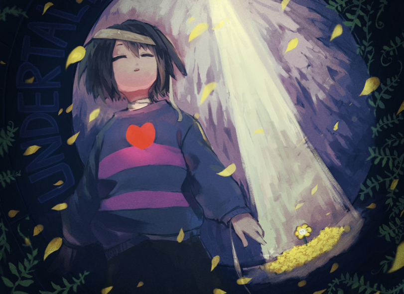 A collection of art in honor of the game's fifth anniversary - Undertale, Alltogether, Art, Games, Anniversary, Longpost