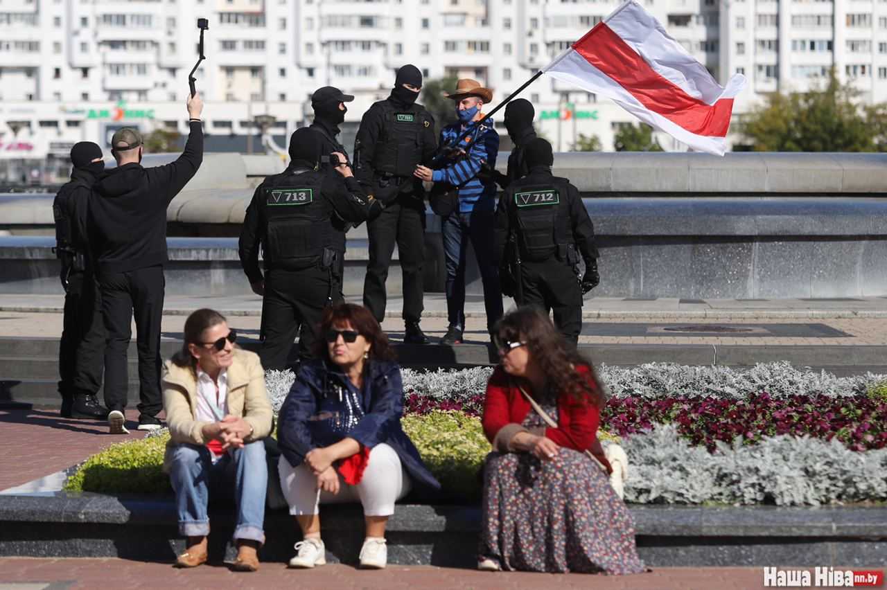 September 20 in Belarus - Republic of Belarus, Protest, Demonstration, The photo, Telegram, Politics, Longpost