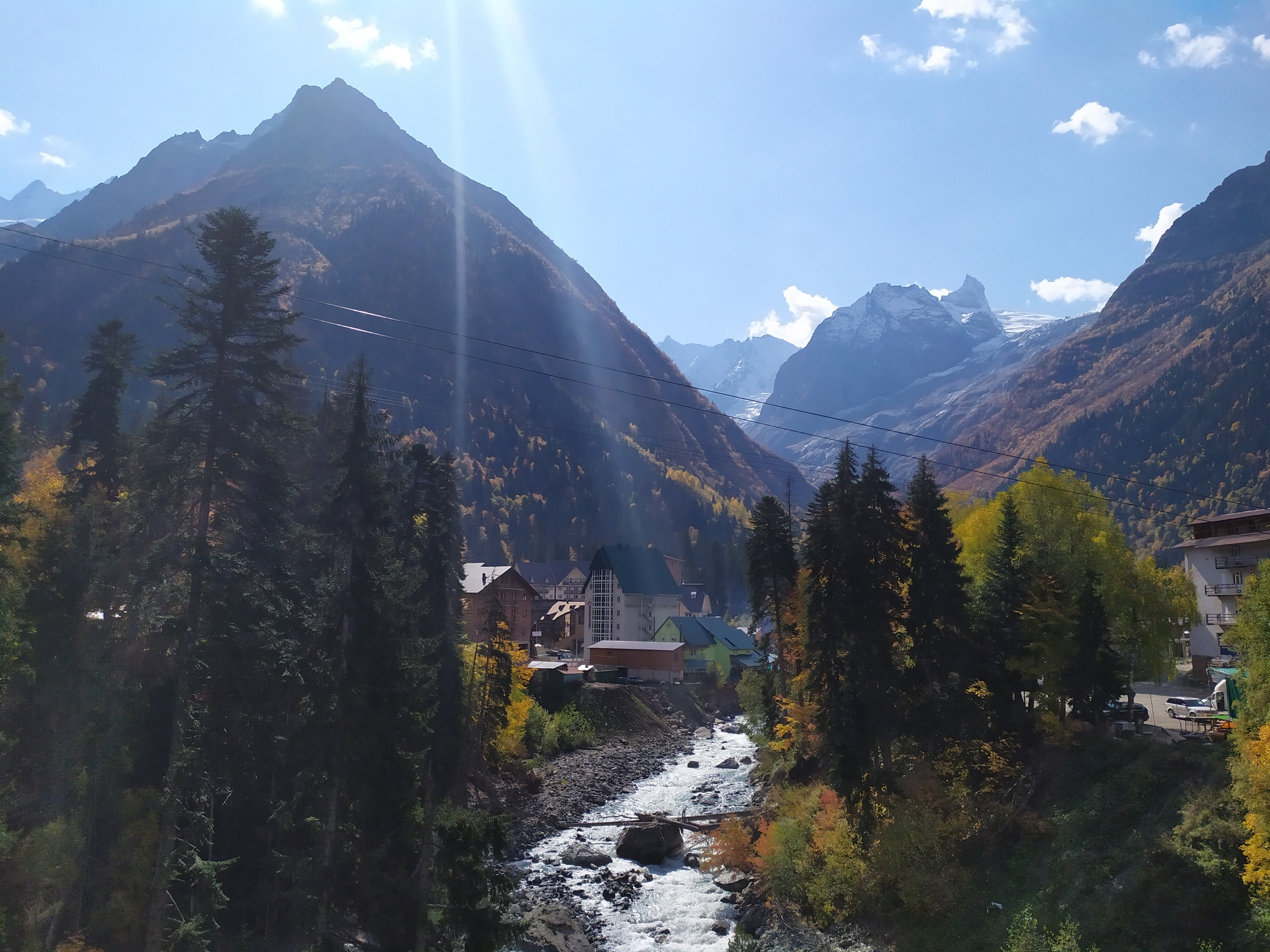 The author's (in song) form of the poem Caucasus bagalydy qalaidan da mennge (There is no better place in the world than the native Caucasus) in 2 languages - Poems, The mountains, beauty, Inspiration, Caucasus, Longpost