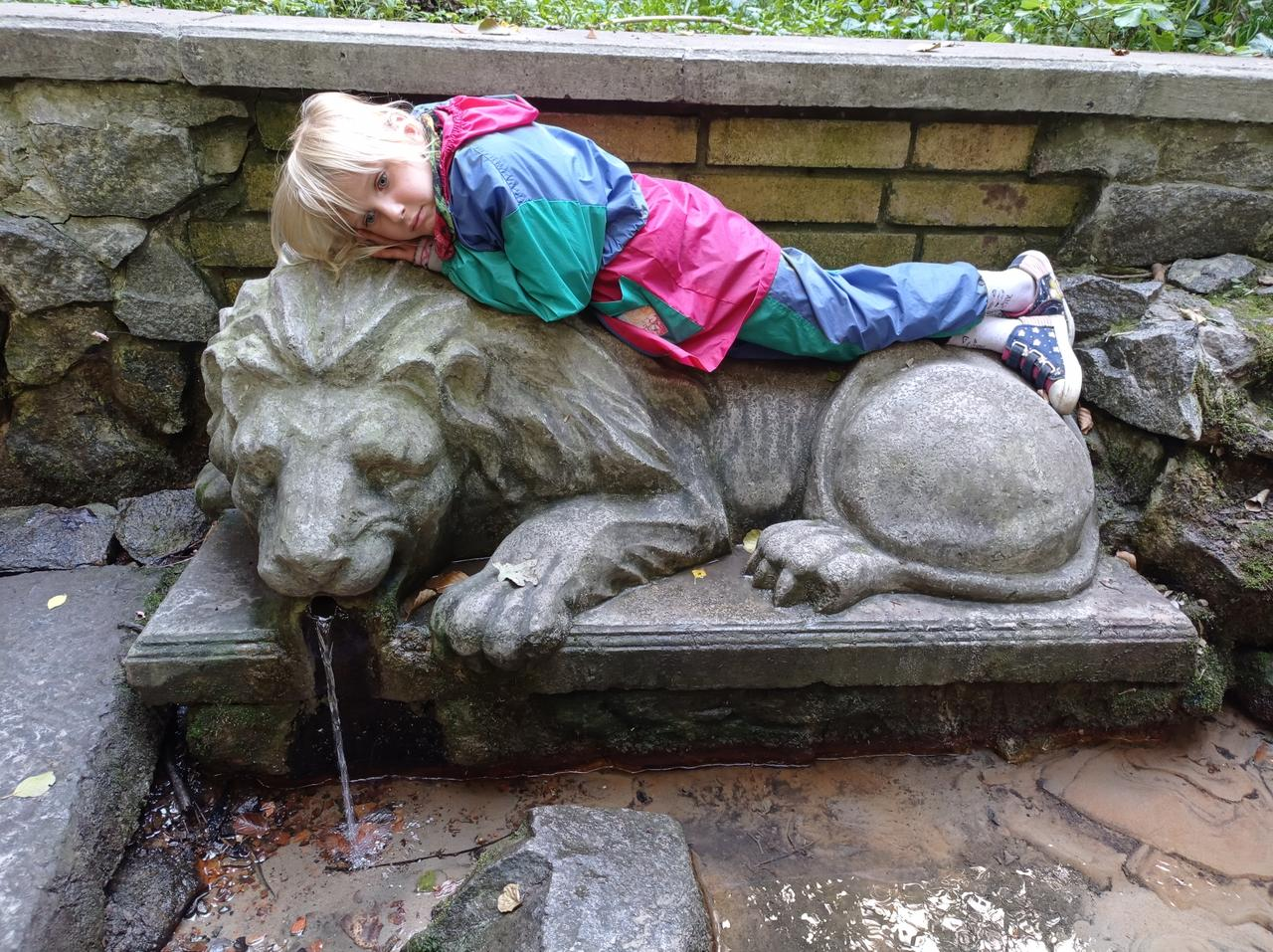 Geocaching. Lion guarding a spring - My, Geocaching, Cache, Travels, Longpost