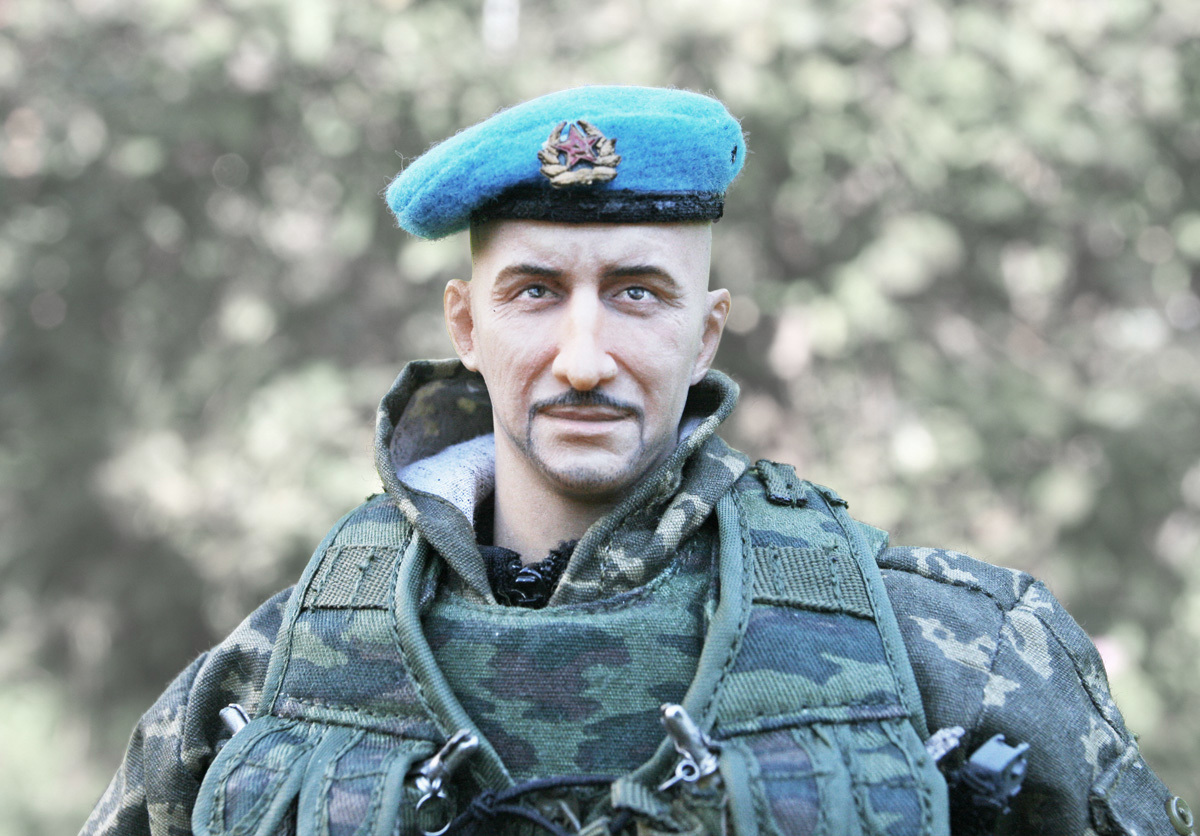 My new 1/6 scale figure - My, Sixth scale, Toy soldiers, Airborne forces, Modeling, Hero of Russia, Longpost