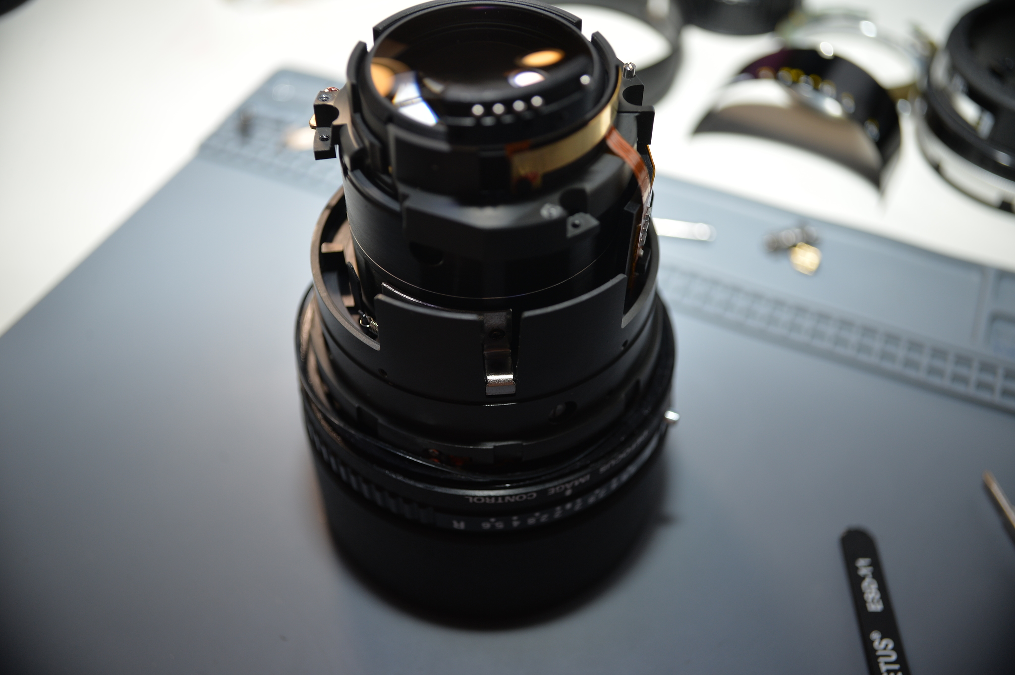 Simple repair of Nikon 105 2.0 DC lens - My, Repair of photographic equipment, Nikon, Straight arms, The photo, Lens, Longpost