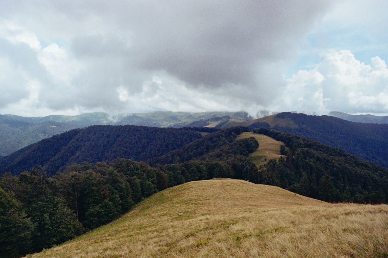 Carpathians (film without processing) - My, Olympus, 35mm, Film, Carpathians, Nature, Landscape, The mountains, Longpost