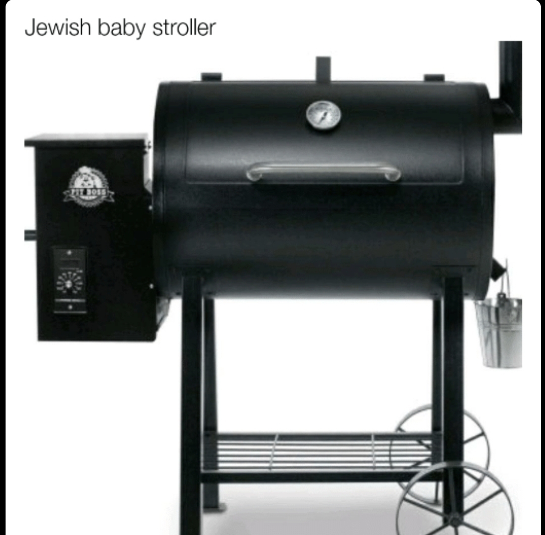 Reply to the post “Google confused Jewish baby strollers with grills on wheels.” - Jews, Google, Reply to post, Baby carriage