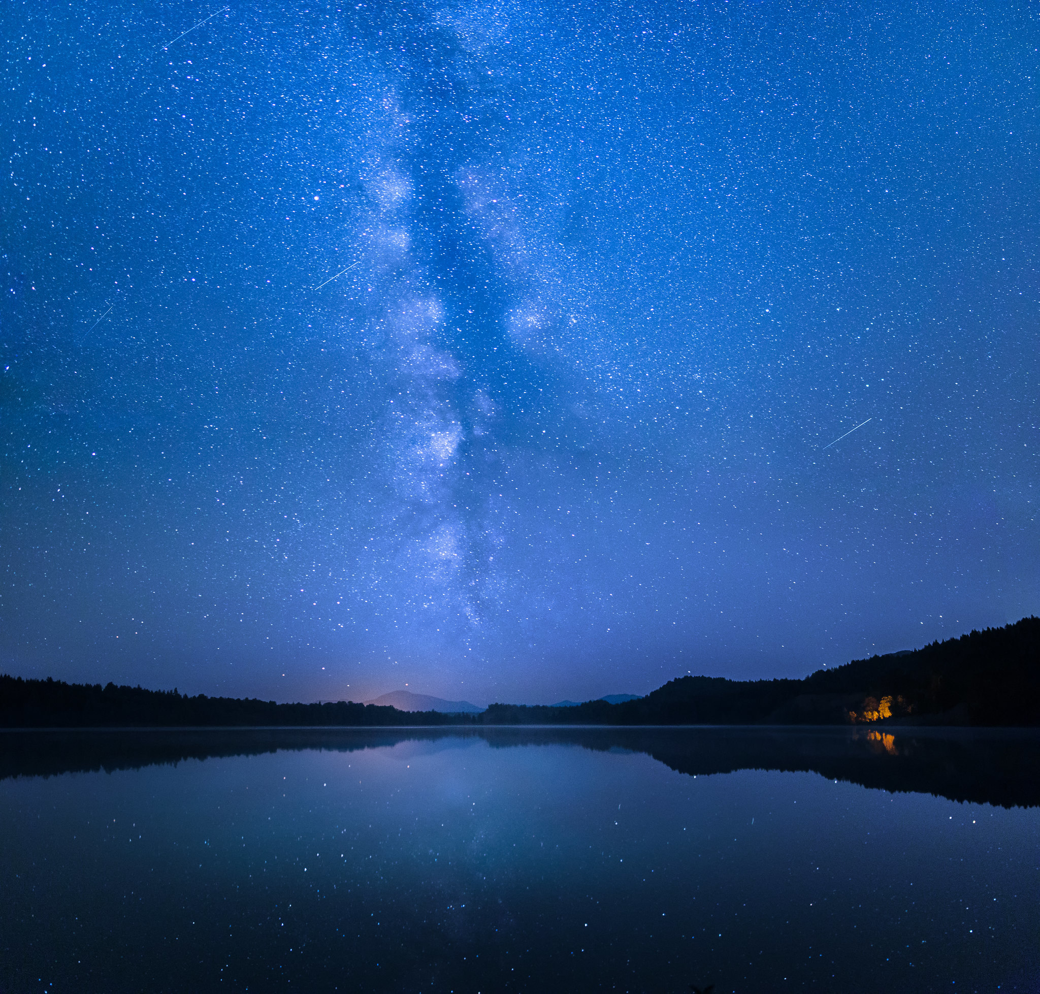 Ural nights - My, Zyuratkul, Night shooting, Landscape, Southern Urals, Starry sky, Longpost, Nature