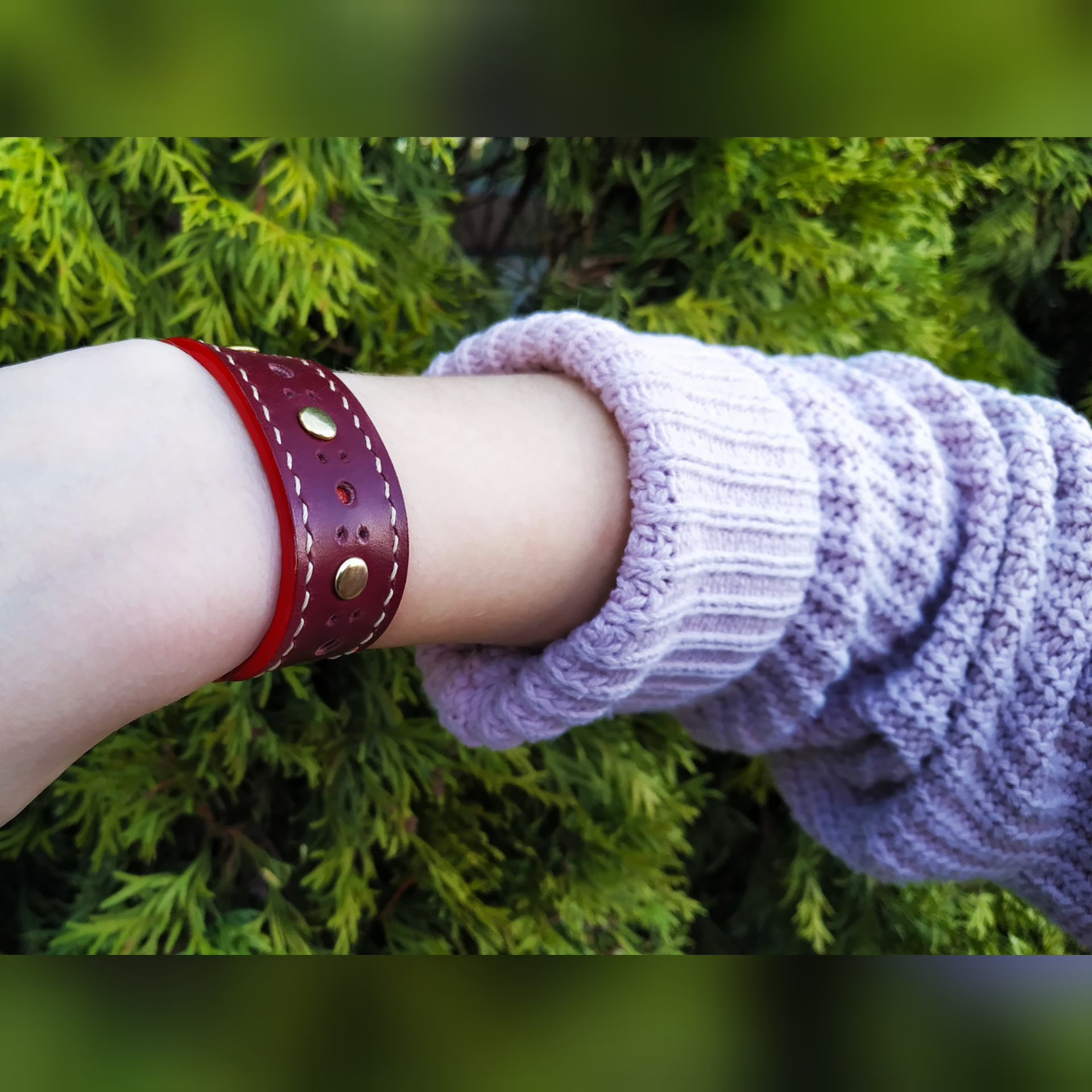 A small selection of bracelets - My, Leather craft, Natural leather, Leather products, Leather bracelet, Needlework without process, Longpost