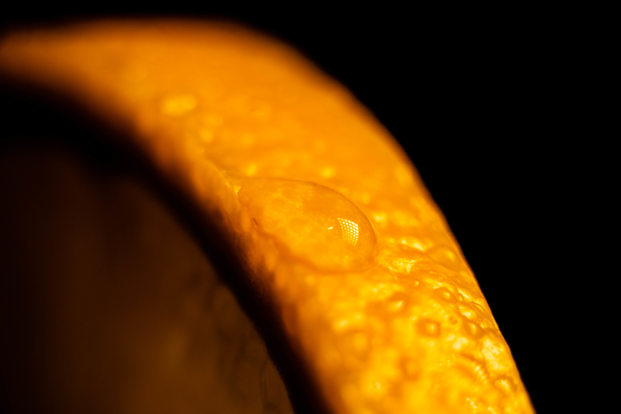 I took a macro photo of the orange and lemon here - My, The photo, Macro photography, Longpost