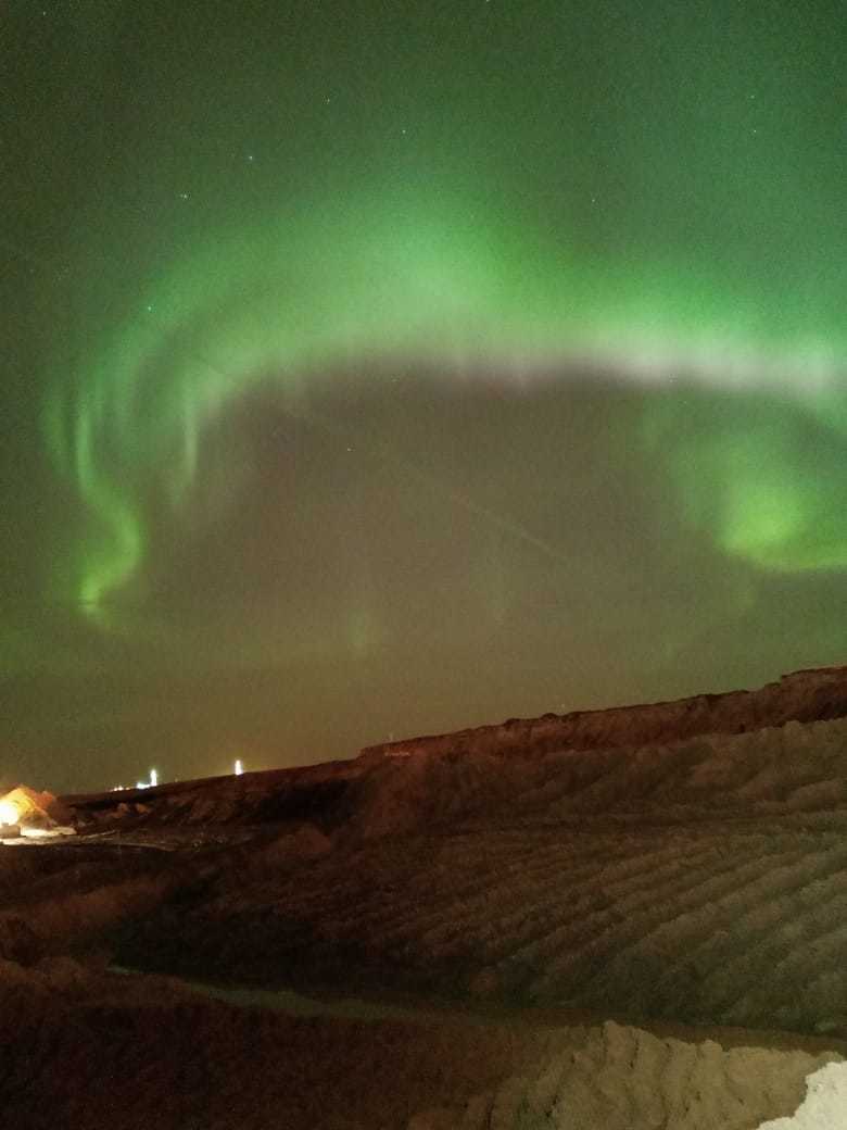 Северное сияние! - Моё, Север, Ямал, Небо, Природа, Фотография, Длиннопост, Полярное сияние