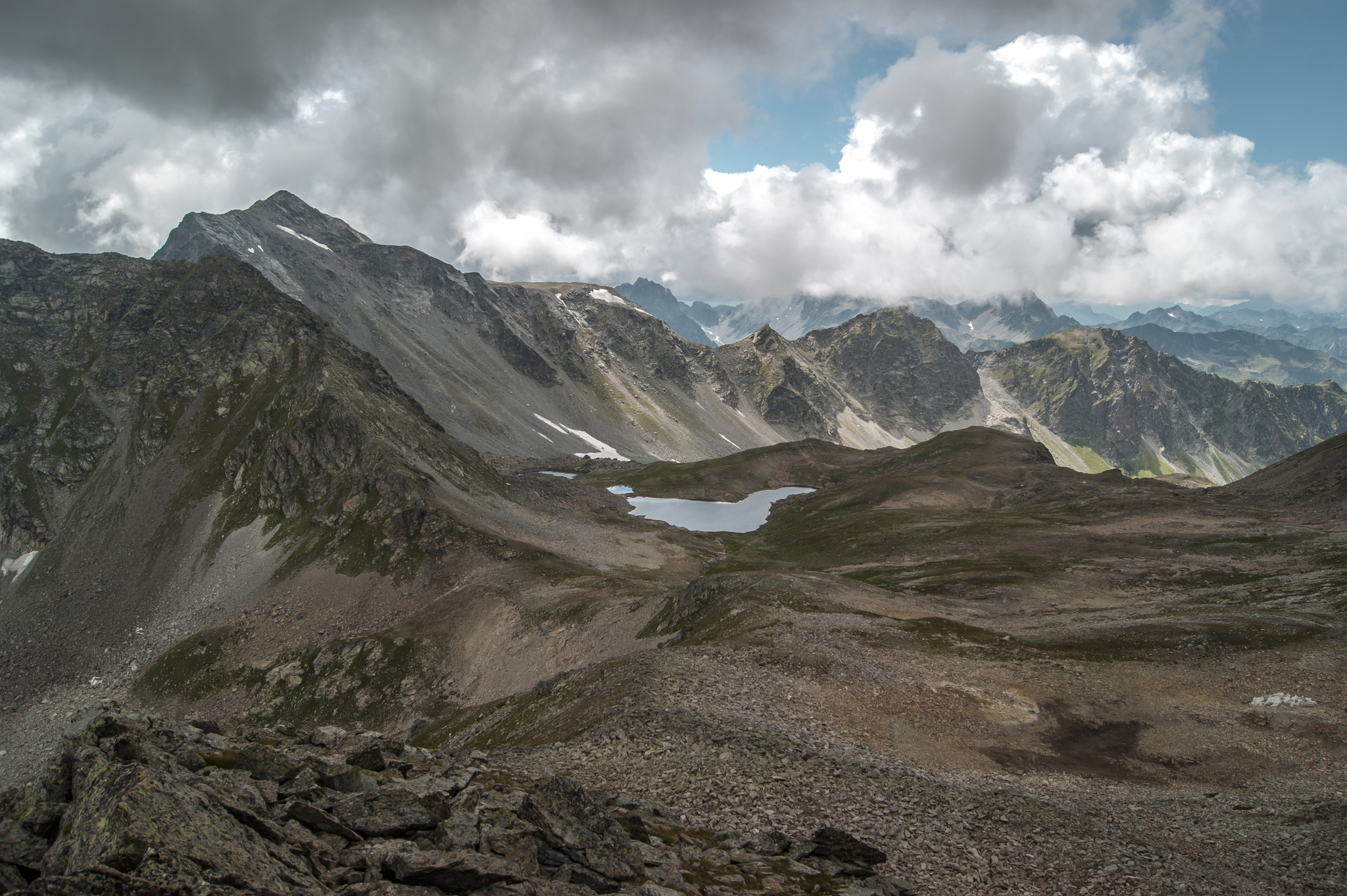 Pass - My, The mountains, The photo, Lake, Beginning photographer, Tourism, Hike, Arkhyz, Mountain tourism, Nature