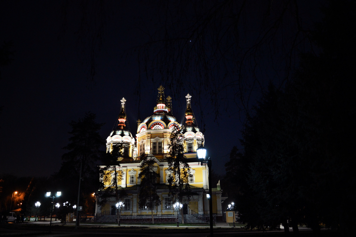 Evenings. Almaty, Kazakhstan - Longpost, Kazakhstan, Almaty, The photo