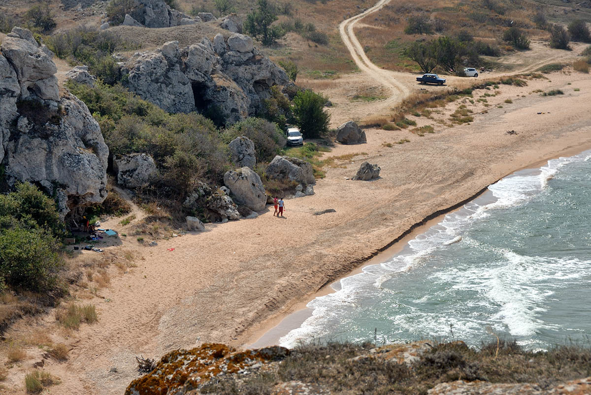 Crimea. General's beaches - My, Crimea, Karalar Park, General's beaches, Bay, Longpost