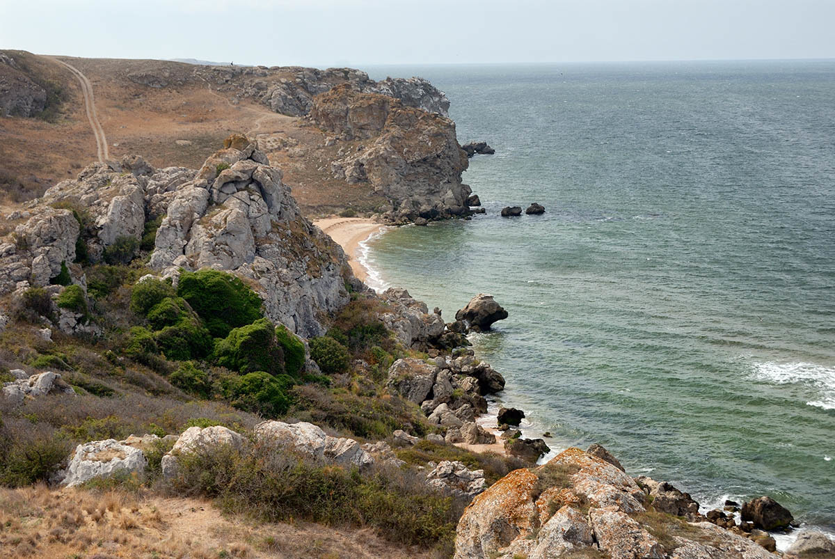 Crimea. General's beaches - My, Crimea, Karalar Park, General's beaches, Bay, Longpost