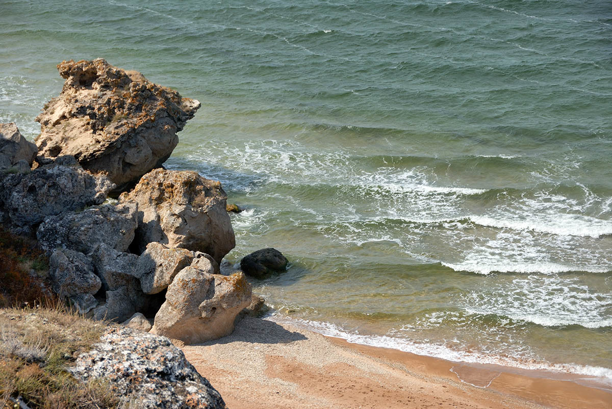 Crimea. General's beaches - My, Crimea, Karalar Park, General's beaches, Bay, Longpost