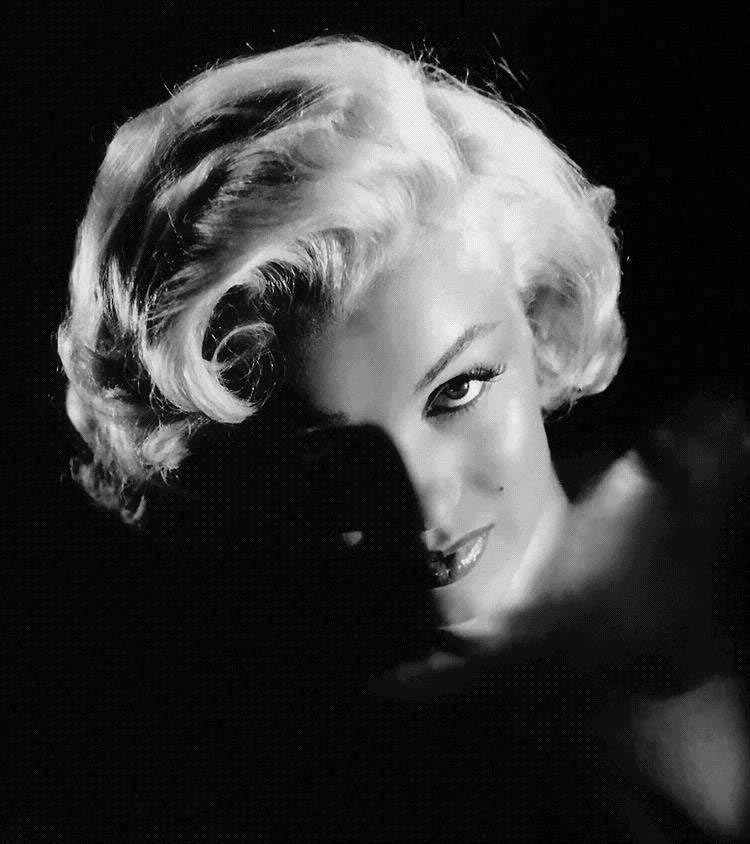 Photographer Frank Povolny (XIV) “Magnificent Marilyn” series - episode 242 - Cycle, Gorgeous, Marilyn Monroe, Beautiful girl, Actors and actresses, Celebrities, Blonde, Longpost, Black and white photo, 1953, 50th, 20th century, The photo