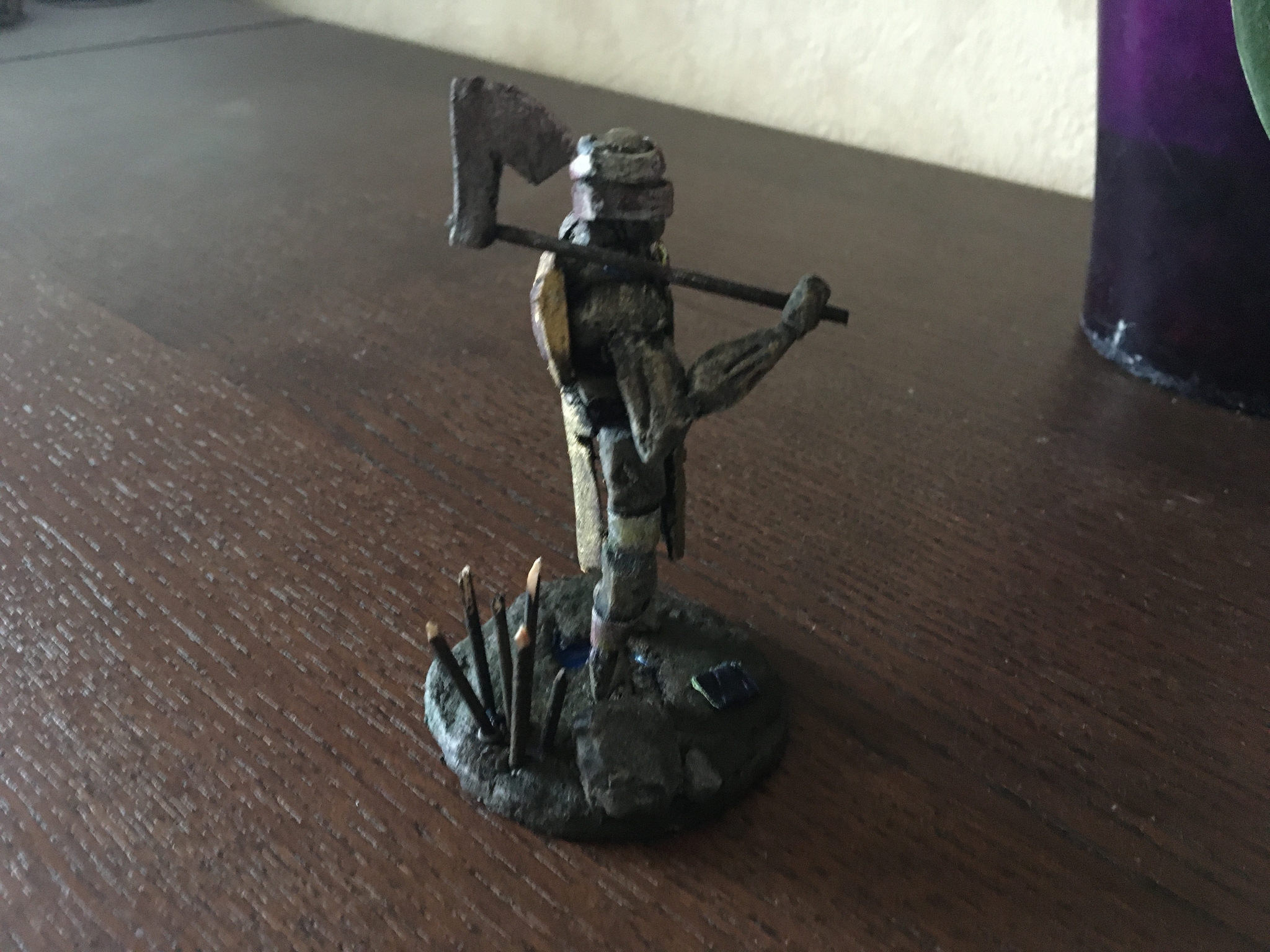 Dead man figurine for dnd - My, Dungeons & dragons, Figurines, The Living Dead, Longpost