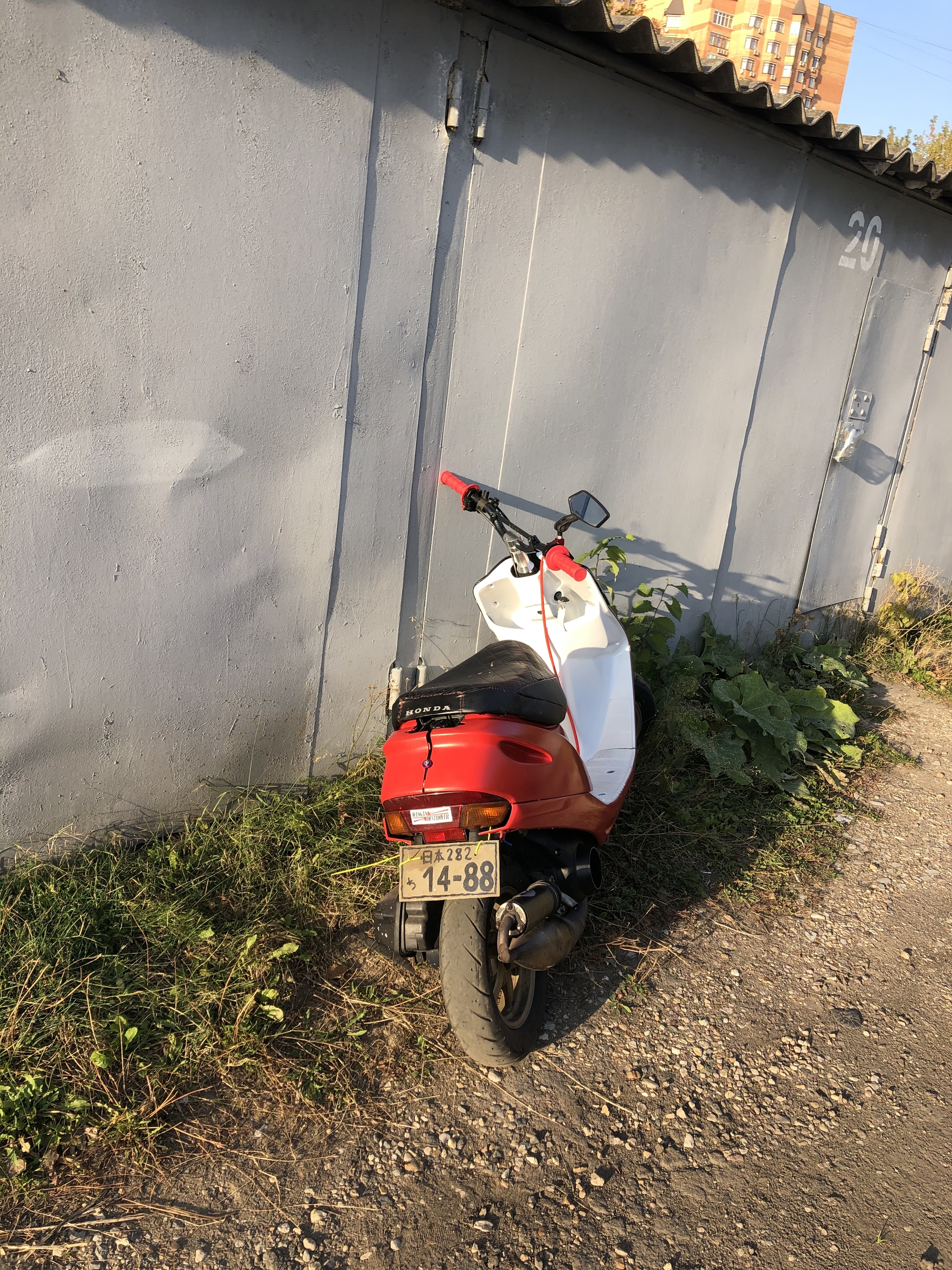 Honda Dio AF-27 - My, Scooter, Moto, Tuning, Customization, Race, Mat, Longpost