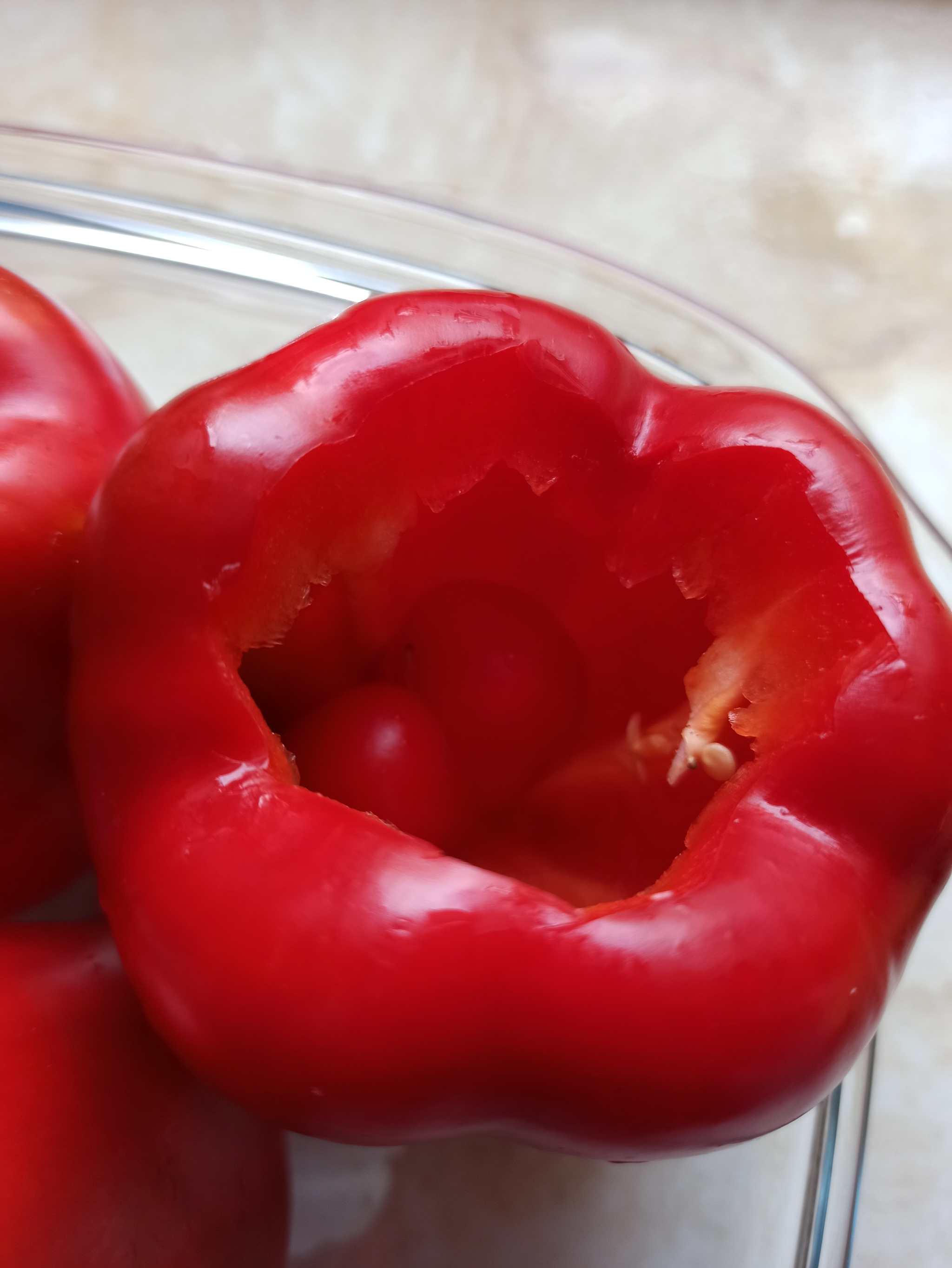 Pepper heart - My, Pepper, Heart, Vegetables, Longpost