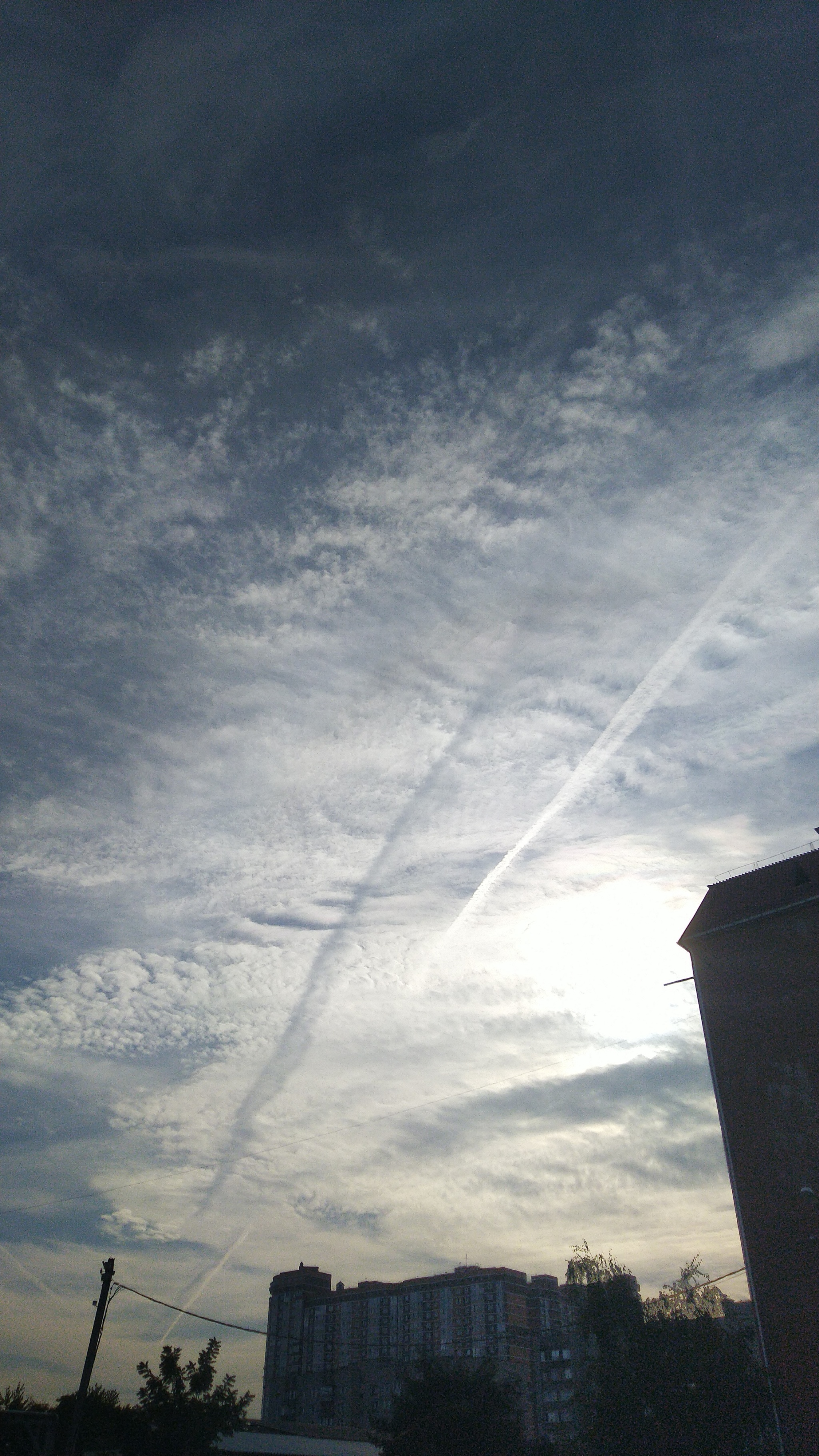 Shadow - The photo, Clouds, Shadow, Airplane