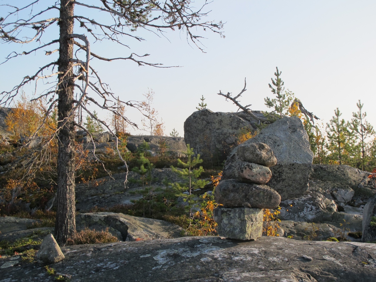 Autumn Karelia - My, Карелия, Here's the product, The rocks, Ladoga lake, The nature of Russia, Autumn, Longpost, Nature