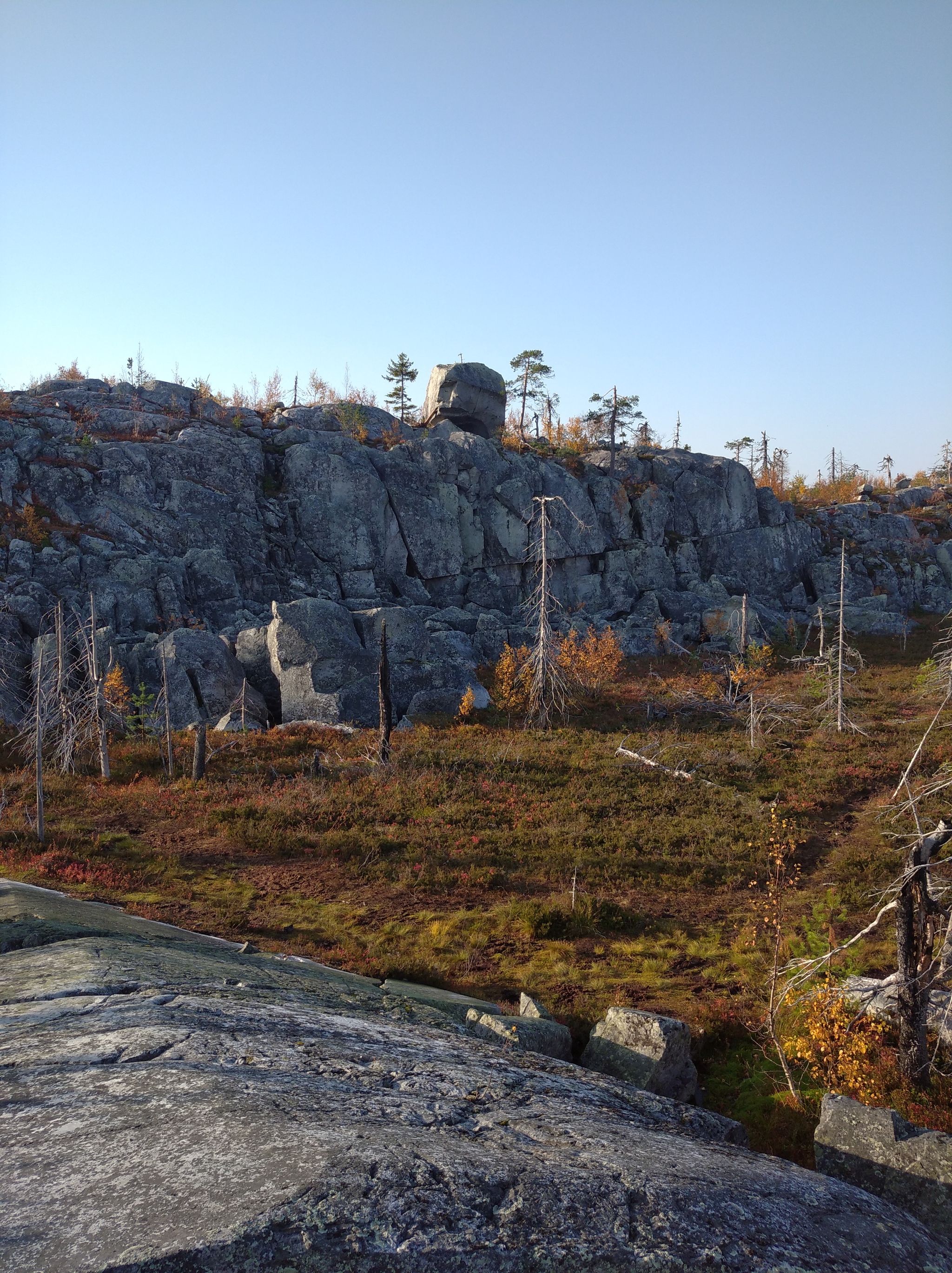 Autumn Karelia - My, Карелия, Here's the product, The rocks, Ladoga lake, The nature of Russia, Autumn, Longpost, Nature