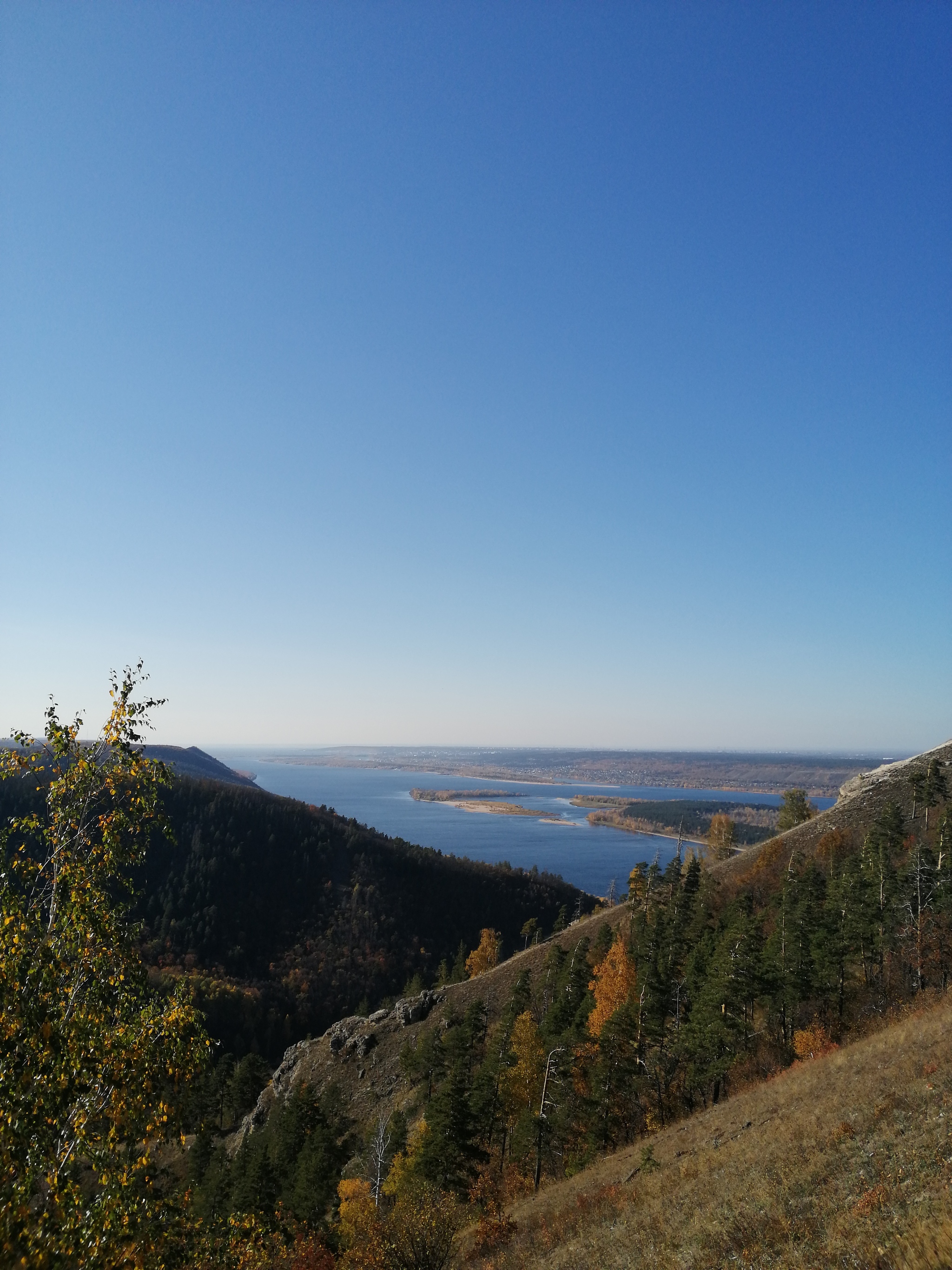 Walking around the Zhigulevsky Nature Reserve - My, Zhiguli, Mobile photography, The photo, Reserves and sanctuaries, Longpost, Autumn leaves