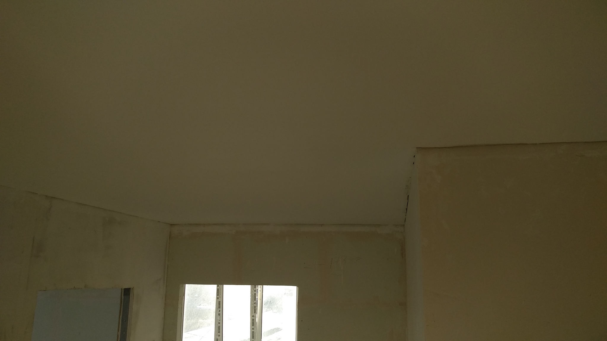 Ceiling made of gypsum plasterboard - My, Repair, With your own hands, Ceiling, Drywall, Gcl, New building, Longpost