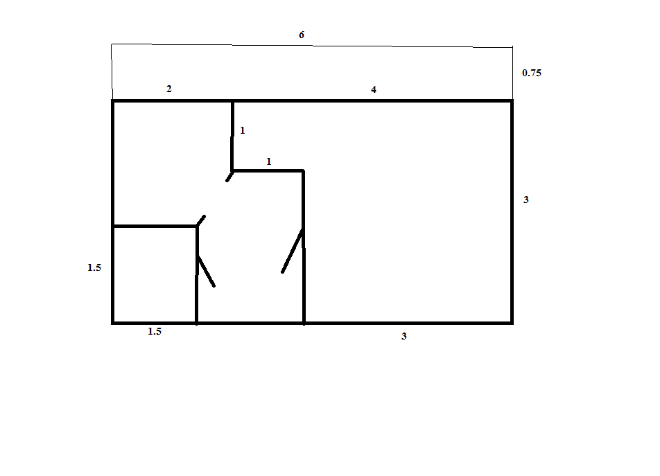 Household block 3x6m - My, Building, Tree, Barn, Dacha, Rukozhop, With your own hands, Longpost