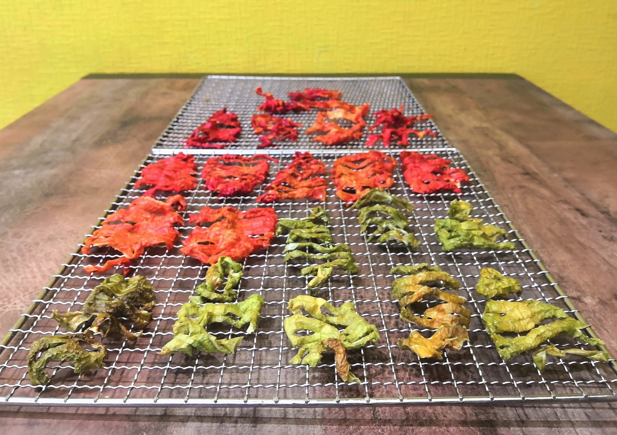 Drying food. Sweet peppers and tomatoes - My, Blanks, Food, Tourism, Hike, The mountains, Longpost, Recipe, Cooking, Drying