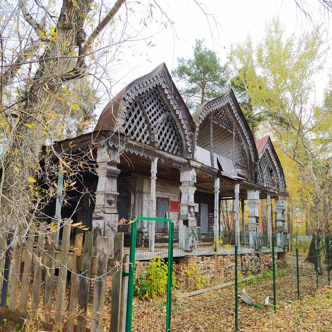 ДАЧА КУПЦА СИНАКЕВИЧА В ЗАКАМСКЕ | Пикабу