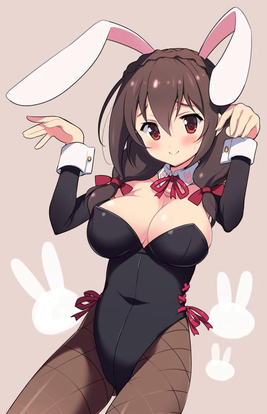 Bunny Yun-yun - NSFW, Konosuba, Yunyun, Anime art, Bunnysuit, Anime