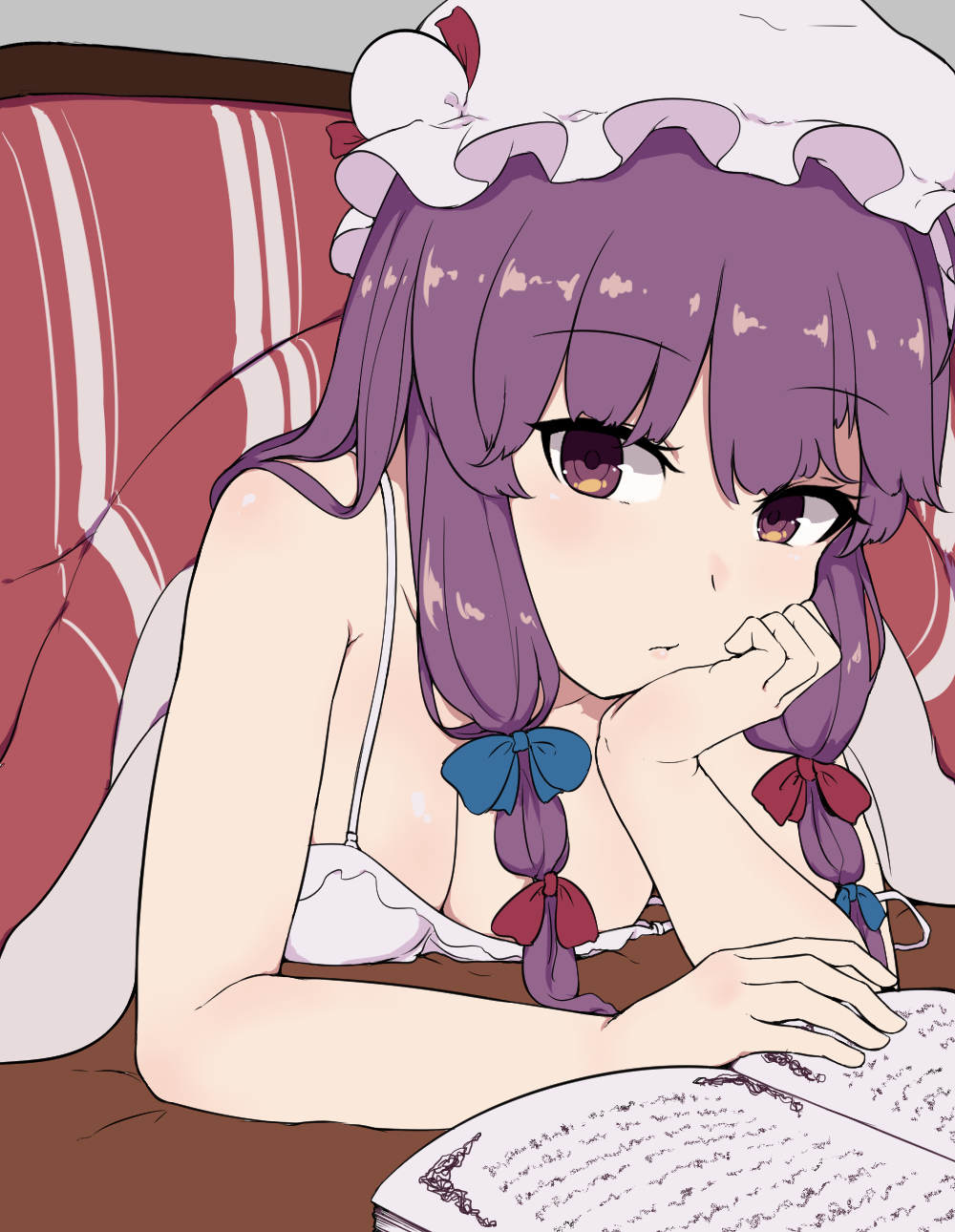 Patchouli - Аниме, Anime Art, Touhou, Patchouli Knowledge, Marsen