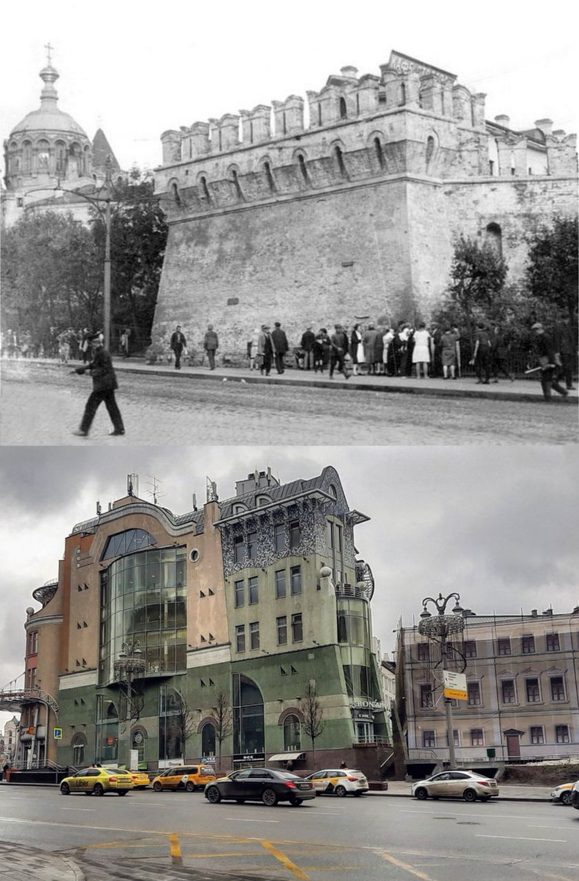 Улицы Москвы сквозь столетия часть 2 - Архитектура, Москва, История, Фотография, Длиннопост