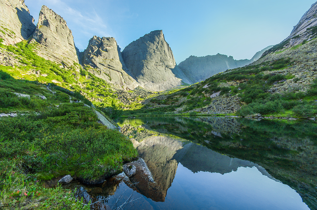 Clear water Ergakov - My, Ergaki, Landscape, Travels, Holidays in Russia, Wild tourism, Leisure, Camping, Longpost