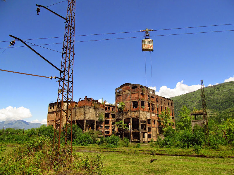 Ghost town of Tkvarcheli - Tkvarcheli, Abandoned, Urbanfact, Abkhazia, Video, Longpost