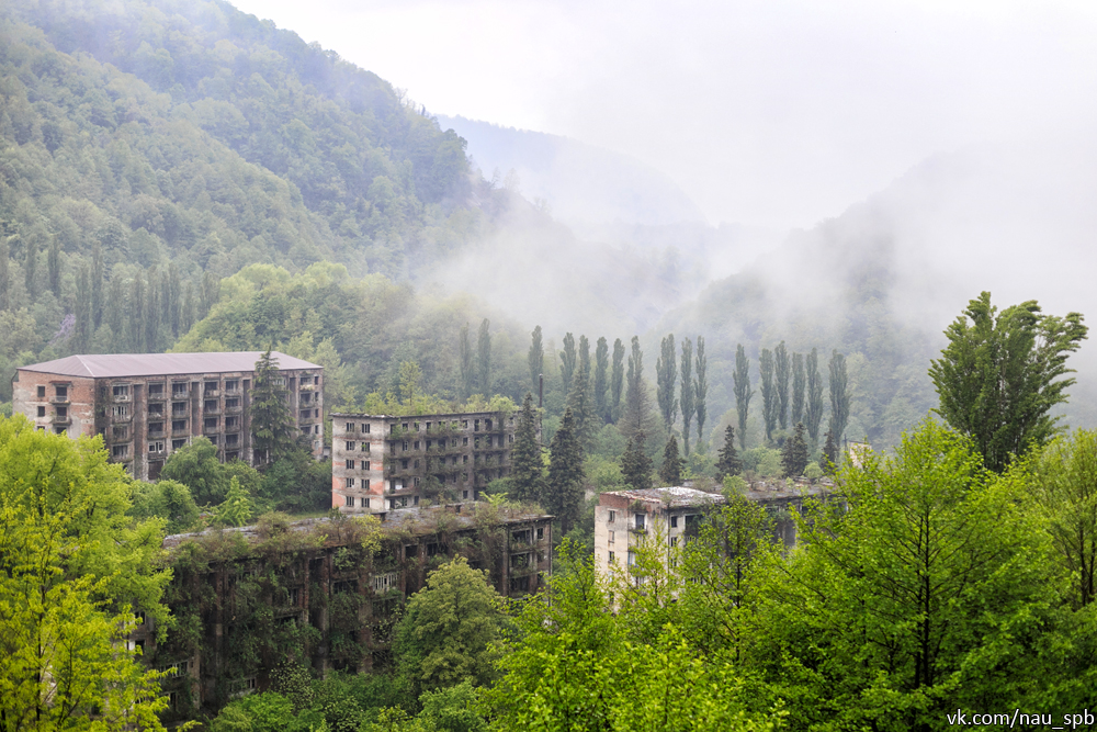 Ghost town of Tkvarcheli - Tkvarcheli, Abandoned, Urbanfact, Abkhazia, Video, Longpost