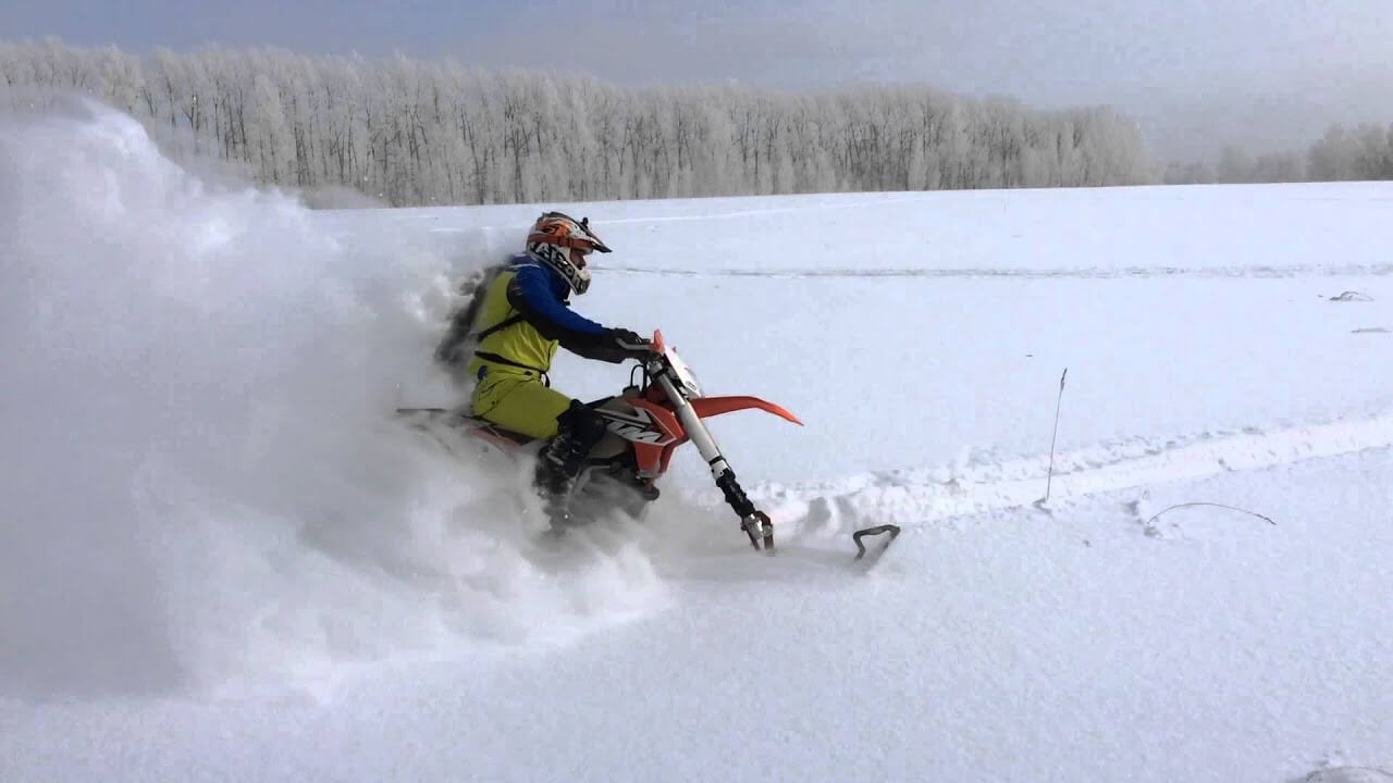 Post #7784602 - My, Snowbike, Snowmobile, All-terrain vehicle, ATV, Video, Longpost