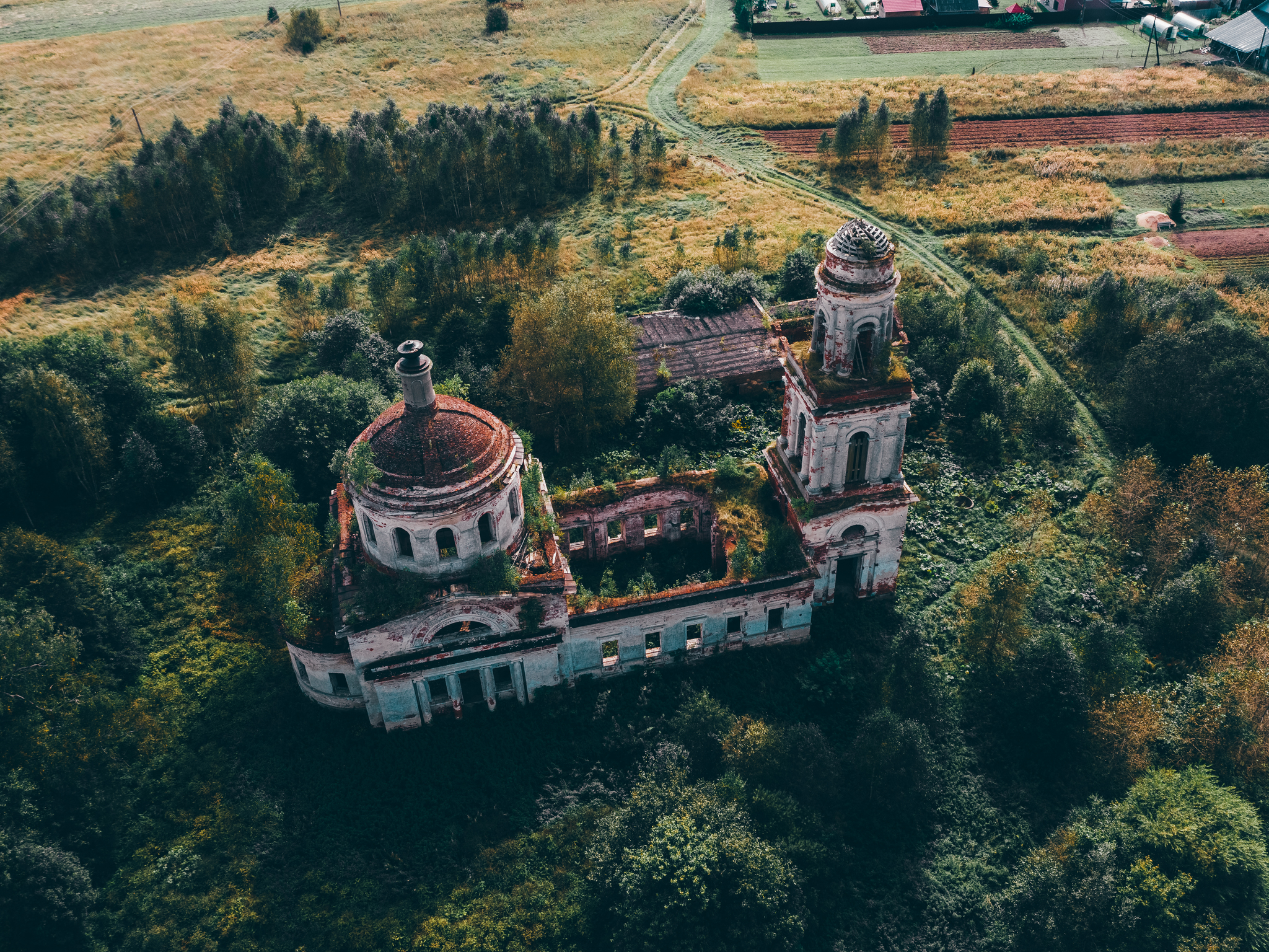 Two abandoned churches in the Tver region - My, The photo, Church, Abandoned, Tver region, Temple, Longpost, Video